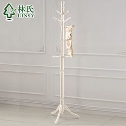 灵动与实用的和谐演绎 林氏家具韩式田园精品实木衣帽架yc 013——兼爱宠物风尚的多功能伴侣